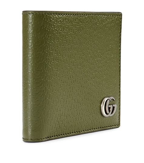 gg marmont leather bifold wallet